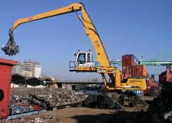 Giratória equipada com grifa